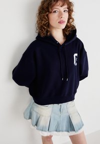 GAP ABBREV HOOD - Sudadera - navy