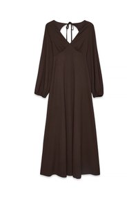 Dolga obleka - brown