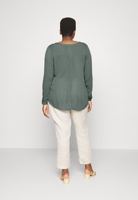 Kaffe Curve BLOUSE - Blouse - balsam green
