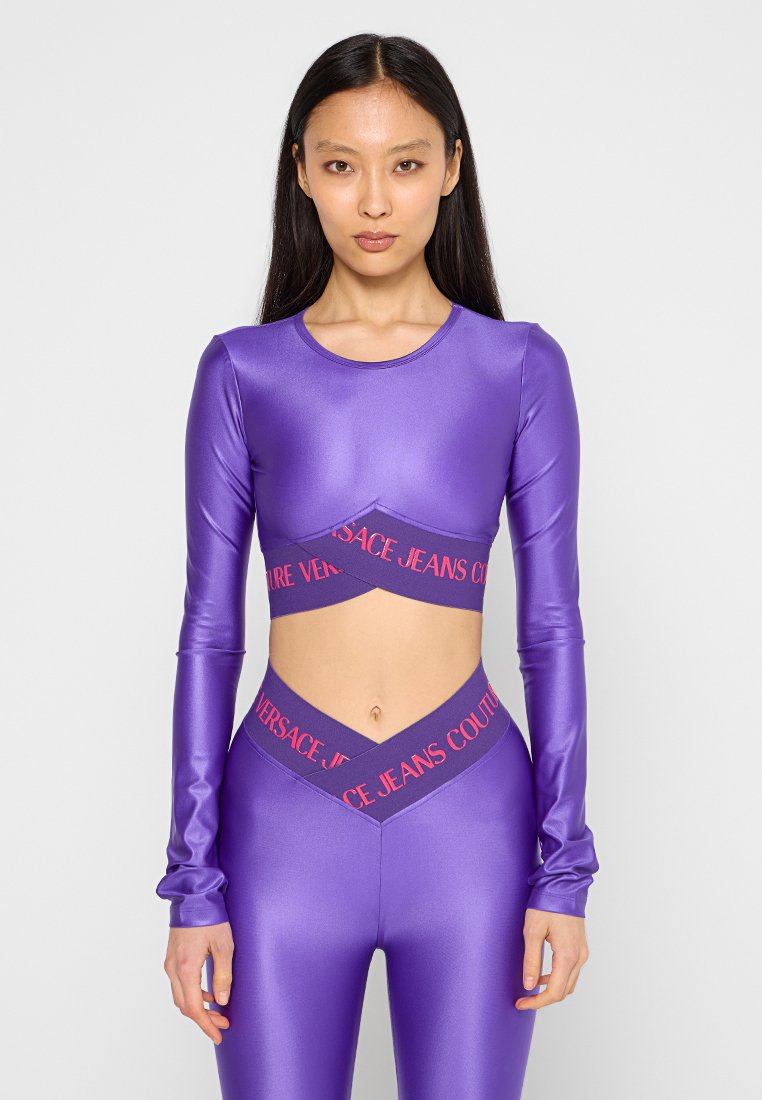 Versace Jeans Couture Longsleeve paars