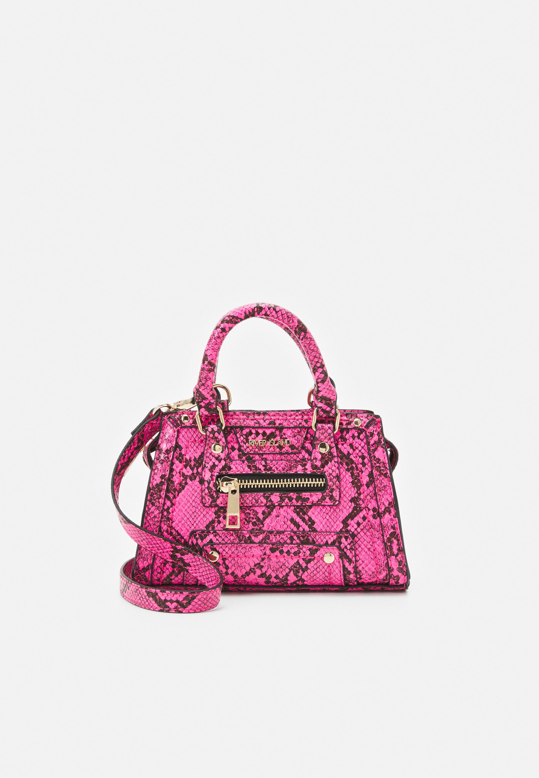 pink snake bag