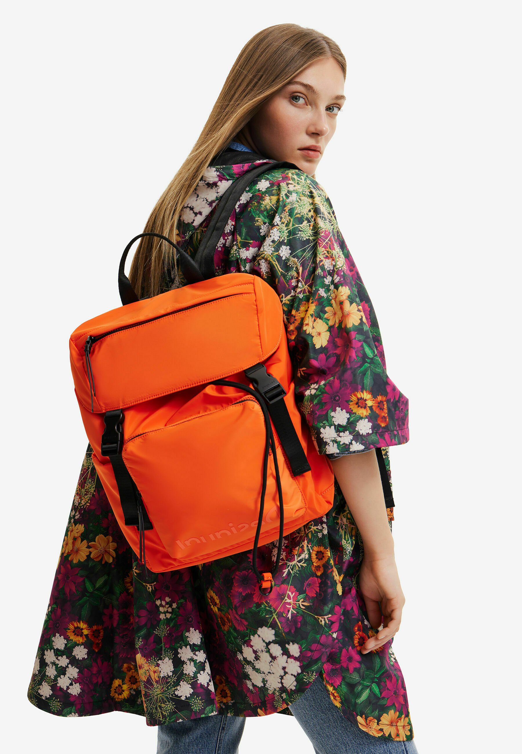 LARGE RECYCLED - Mochila - orange/naranja - Zalando.es