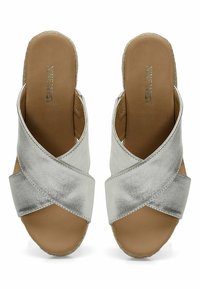 Nine West UPENZA  - Muiltjes met hak - silver