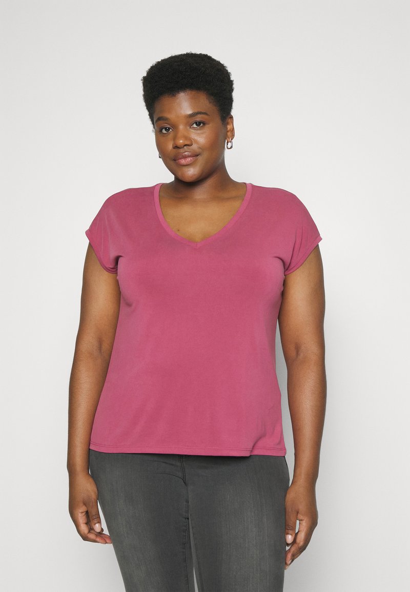 VMFILLI SS V-NECK TEE  NOOS CURVE main image 1