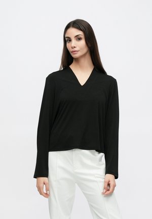 Langarmshirt - black