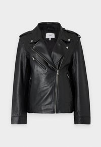 YAS YASANE JACKET Leather jacket black Zalando
