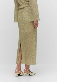 STOCKH LM Studio Cadenza sequin maxi skirt - Maksihame - gold