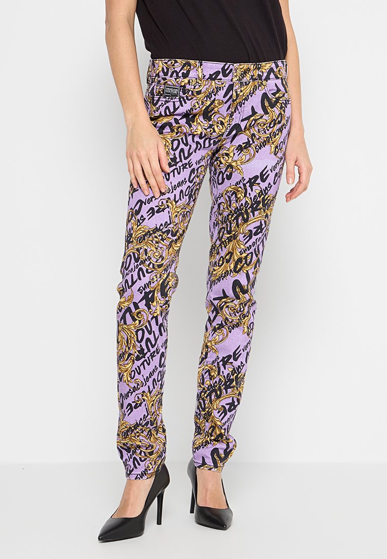 Versace Jeans Couture Slim fit jeans paars Versace Jeans Couture Slim fit jeans paars