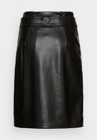 VILA A-linjekjol - black