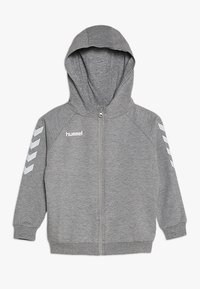 Hummel Sweat zippé - grey melange