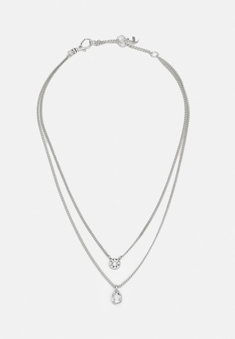 DKNY - ROW PENDANT - Ketting - silver-coloured, Vergroten