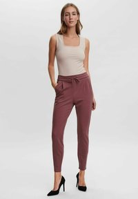 Vero Moda VMEVA STRING - Donji dijelovi trenirke - rose brown