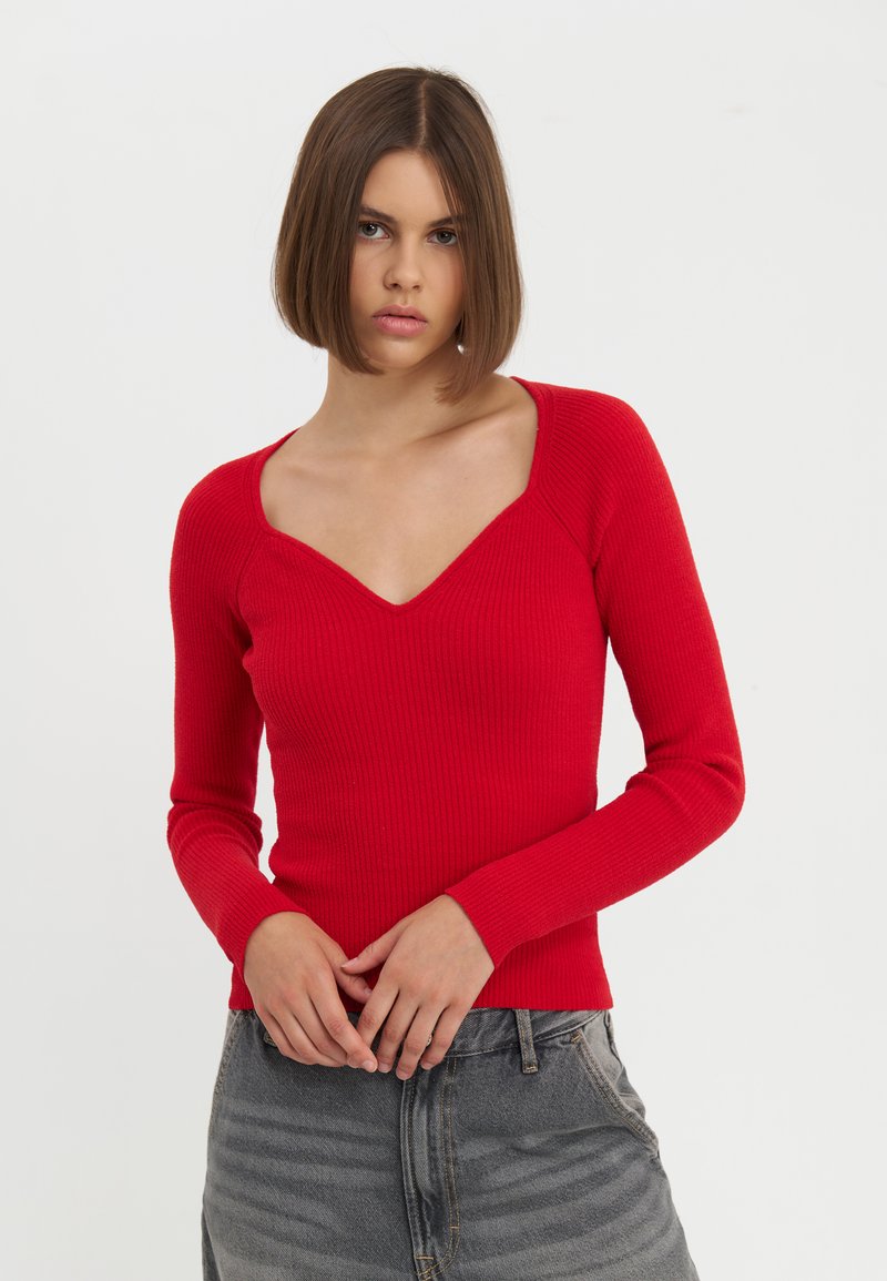 Even&Odd by Zalando - Jumper - red, Enlarge