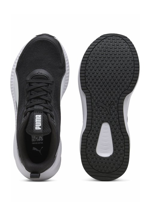 PUMA FLYER LITE 4 LAUFSCHUHE UNISEX - Zapatillas - black- white — photo 3
