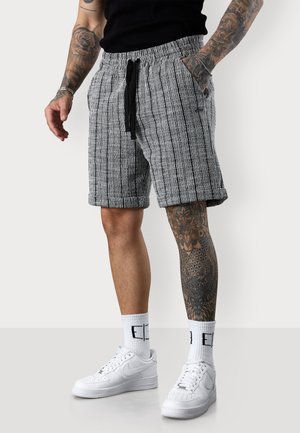 STRIPED  - Shorts - grey