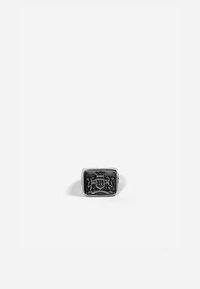 UNISEX CREST SIGNET - Gyűrű - silver-coloured