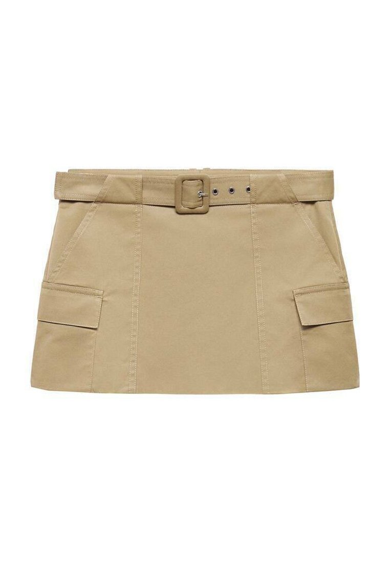 Mango Minirok bruin Mango Minirok bruin