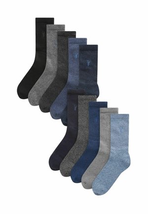 HEAVYWEIGHT 10 PACK - Socks - blue tones