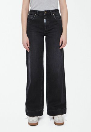 BAALDO - Flared Jeans - black denim