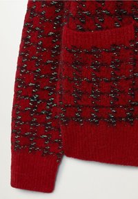 Mango Cardigan - red