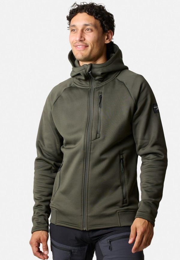 LOFOTEN TECH STRETCH - Sweatjacke - olive