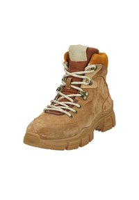 camel active Lace-up boots - cognac