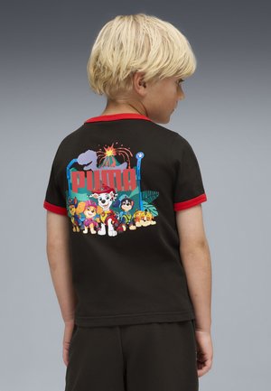 Puma, PUMA X PAW PATROL RINGER-T-SHIRT UNISEX - T-Shirt print - black
