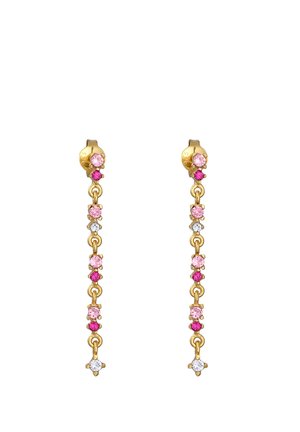 SPARKLING BASIC - MIT KRISTALLEN VON SWAROVSKI® - Ohrringe - gold-coloured