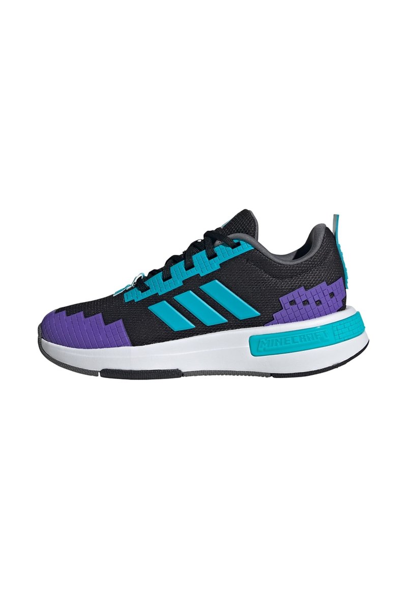 adidas Sportswear MINECRAFT    - Tenisky - core black   lucid cyan   cloud white