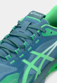 ASICS SONICSMASH - Παπούτσια πάντελ - saba blue/vital green