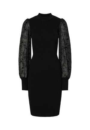 YAS, Knitted YASDOTME - Abito in maglia - black