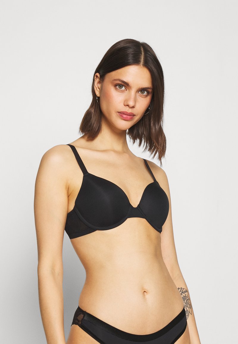 DKNY Intimates - DEMI BRA COMFORT - Underwired bra - black, Enlarge