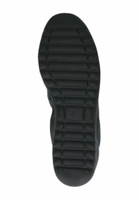 Black shoe sole featuring a textured, ribbed pattern with grooves running horizontally and vertically, marked with size "37."