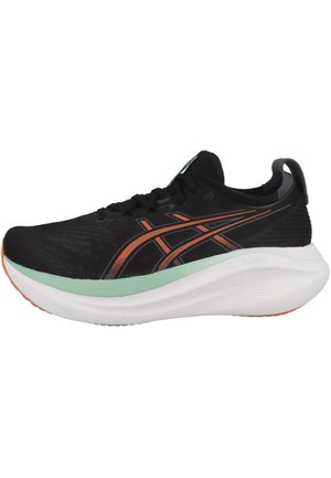 GEL NIMBUS 27 - Chaussures de running sur route - black coral reef