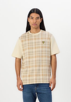 SPRING TARTAN - Print T-shirt - luna