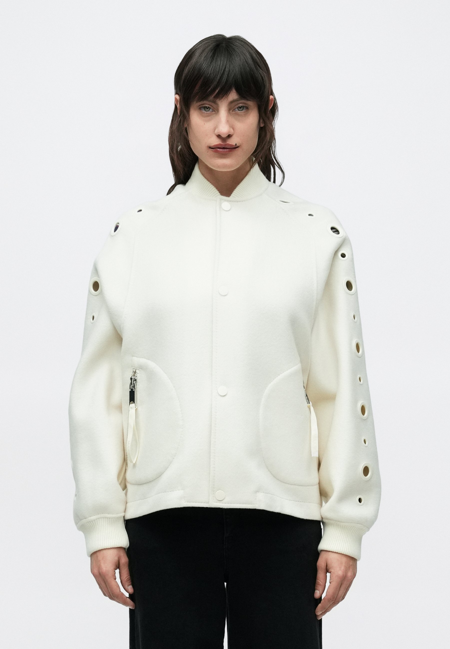 MAX&Co. EDOTTO - Bomber Jacket - white - Zalando.co.uk