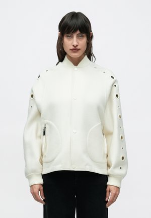 EDOTTO - Μπουφάν τύπου bomber - white