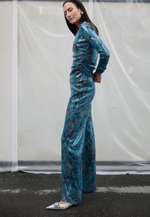 ADELINA PANTS - Nohavice - blue