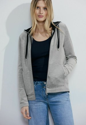 Sweatjacke - weiß