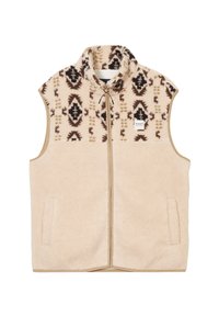 BONOBO Jeans ÄRMELLOSE MIT REISSVERSCHLUSS - Weste - ecru