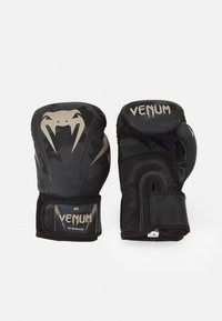 Venum - VENUM IMPACT BOXING GLOVES UNISEX - Nyrkkeilyhanskat - dark camo/sand Pienoiskuva 1