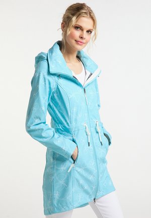 SCHMUDDELWEDDA ALZETTE - Regnjacka - light blue