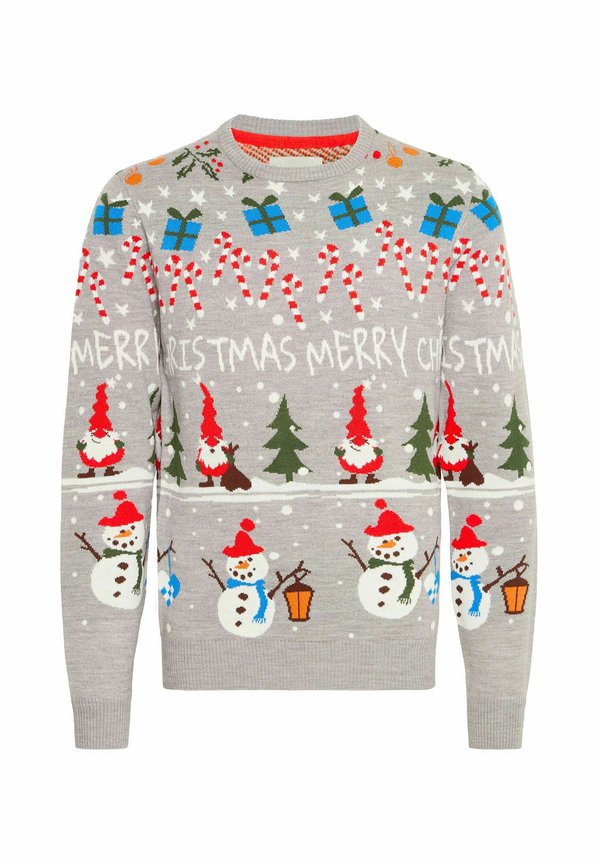 BHCHRISTIAN - Jumper - stone mix4