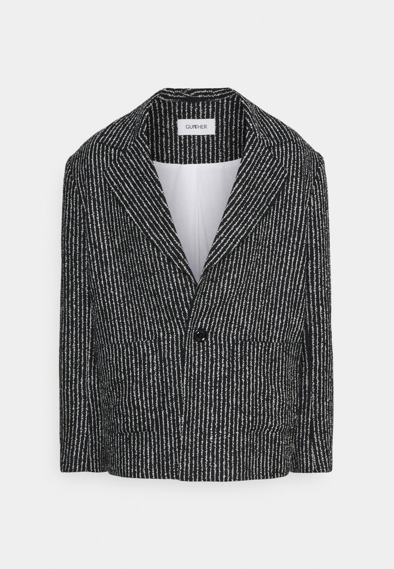 Herren Bekleidung | GUNTHER LA VESTE ARCADE UNISEX Blazer black/white/schwarz - VP45135 Herren Bekleidung | GUNTHER LA VESTE ARCADE UNISEX Blazer black/white/schwarz - VP45135