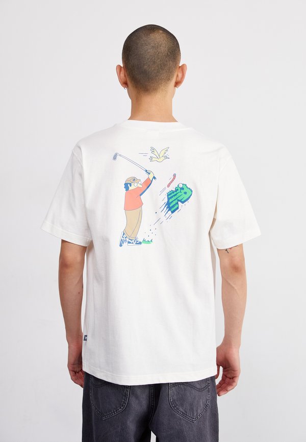 ATHLETICS RELAXED GOLF CARTOON - Print T-shirt - sea salt