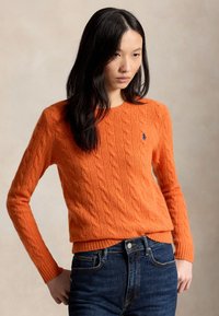Ikke valgt, orange rust heather