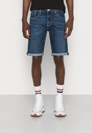 RONNIE - Shorts di jeans - denim dark
