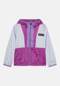 Columbia - BACK BOWL II HOODED UNISEX - Veste coupe-vent - snowdrift/razzle/paisley purple Image miniature 1