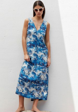 REGULAR FIT - Nappali ruha - blue amalfi print