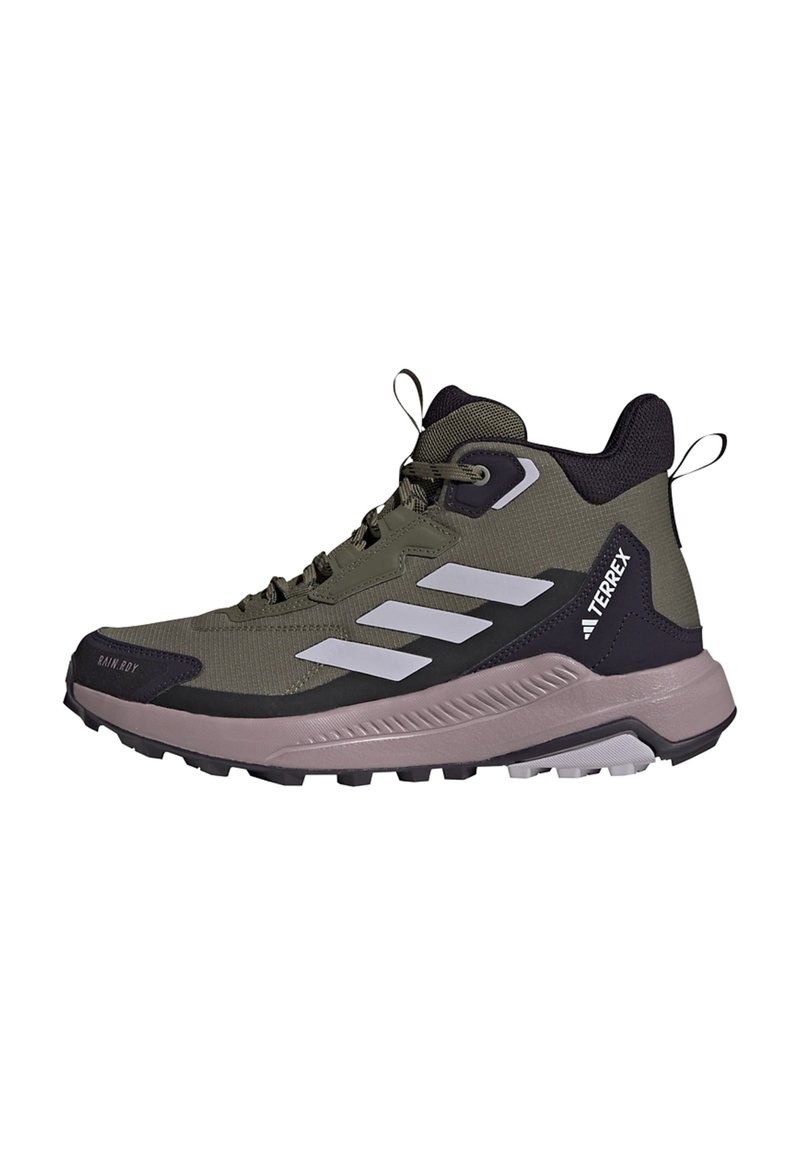 Adidas Terrex ANYLANDER - Hikingschuh - olive strata silver dawn amber tint